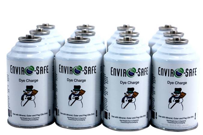 DyeCharge – UV Leak Detection Dye for R134a Automotive A/C Systems (4 oz)