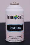 4 Cans R600a Refrigerant – 6 oz Inverted Piercing Cans, 99.7% Purity, EPA Approved