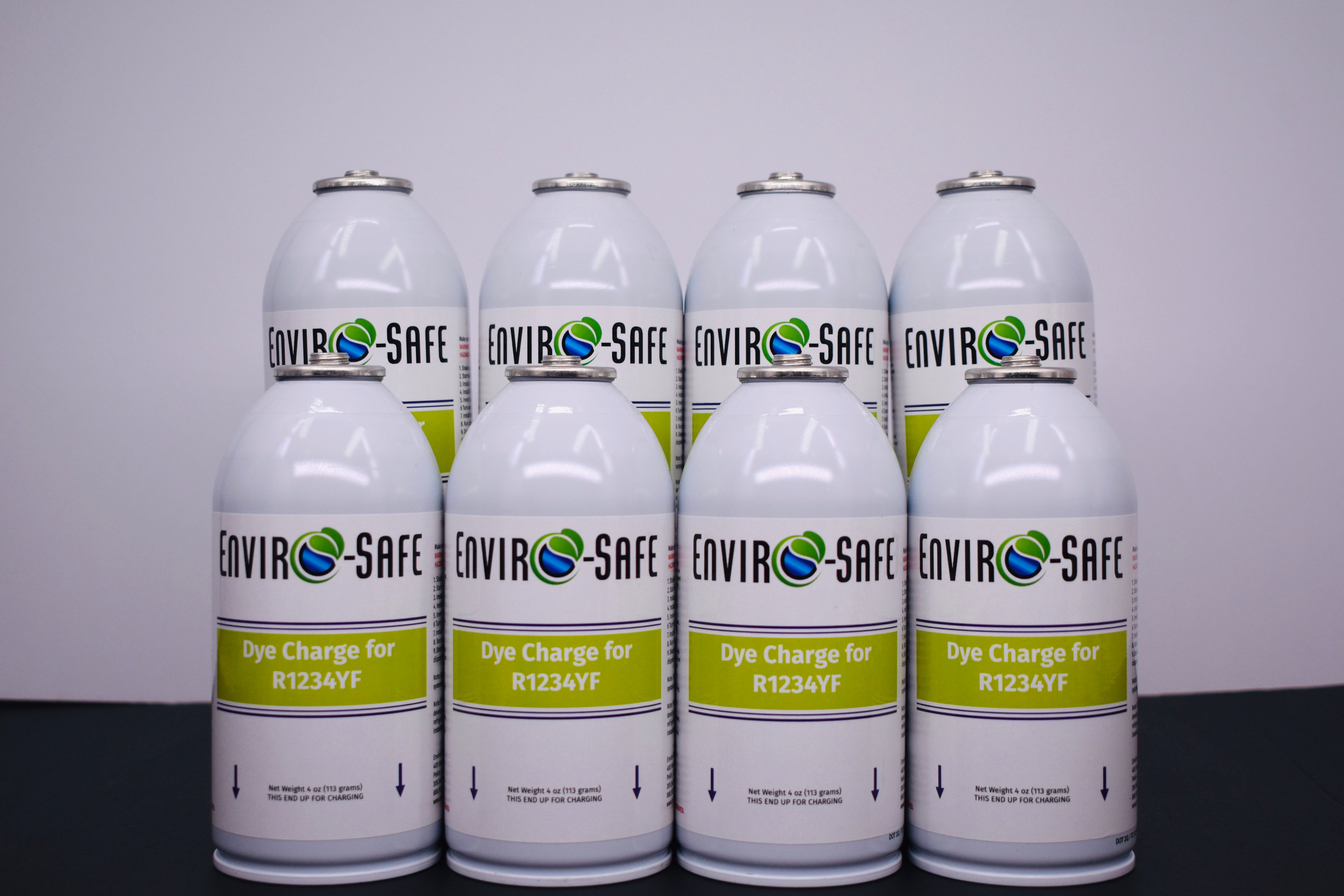 DyeCharge for R1234yf Systems – Leak Detection Dye 8 Cans