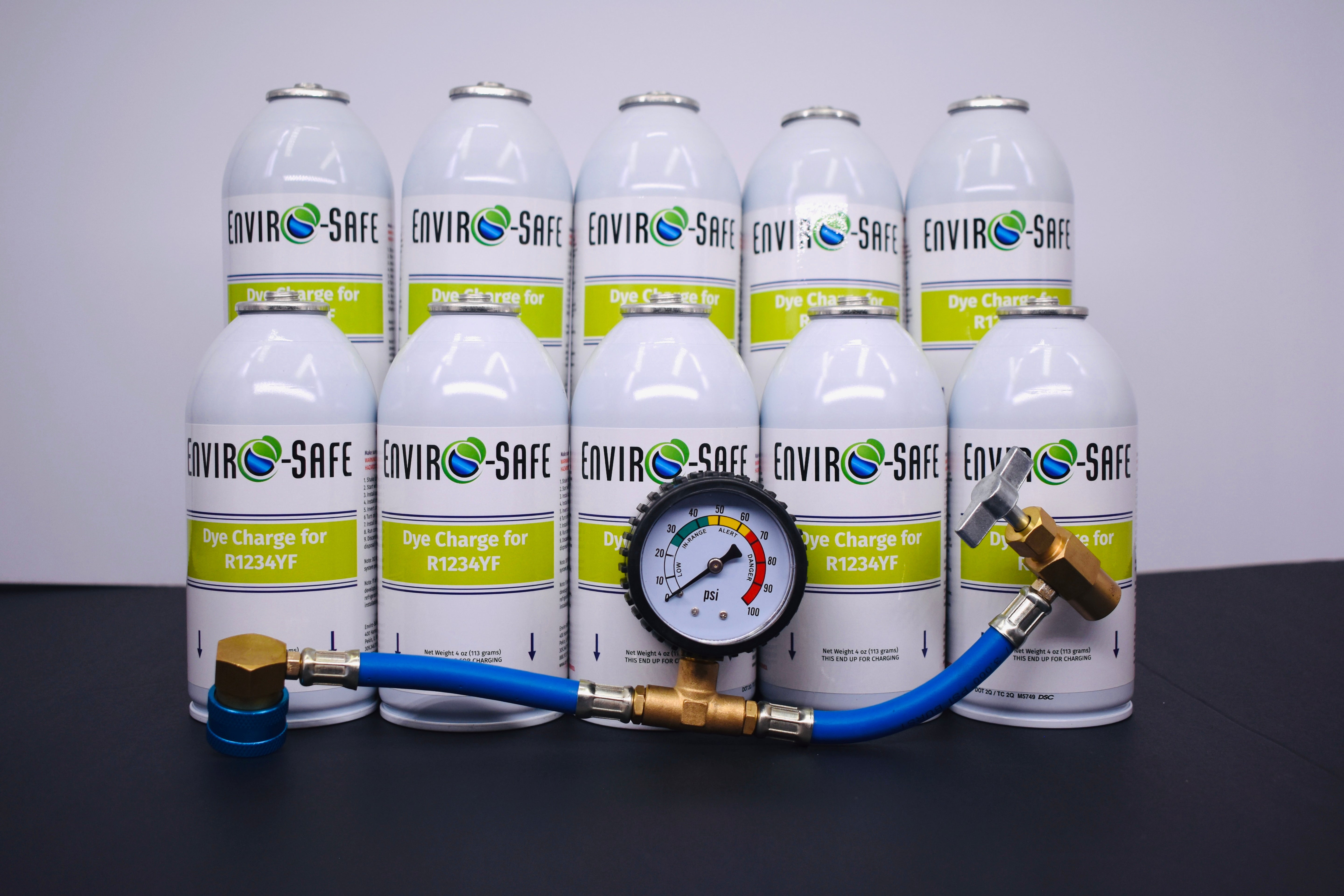 DyeCharge for R1234yf Systems – Leak Detection Dye 10 Cans