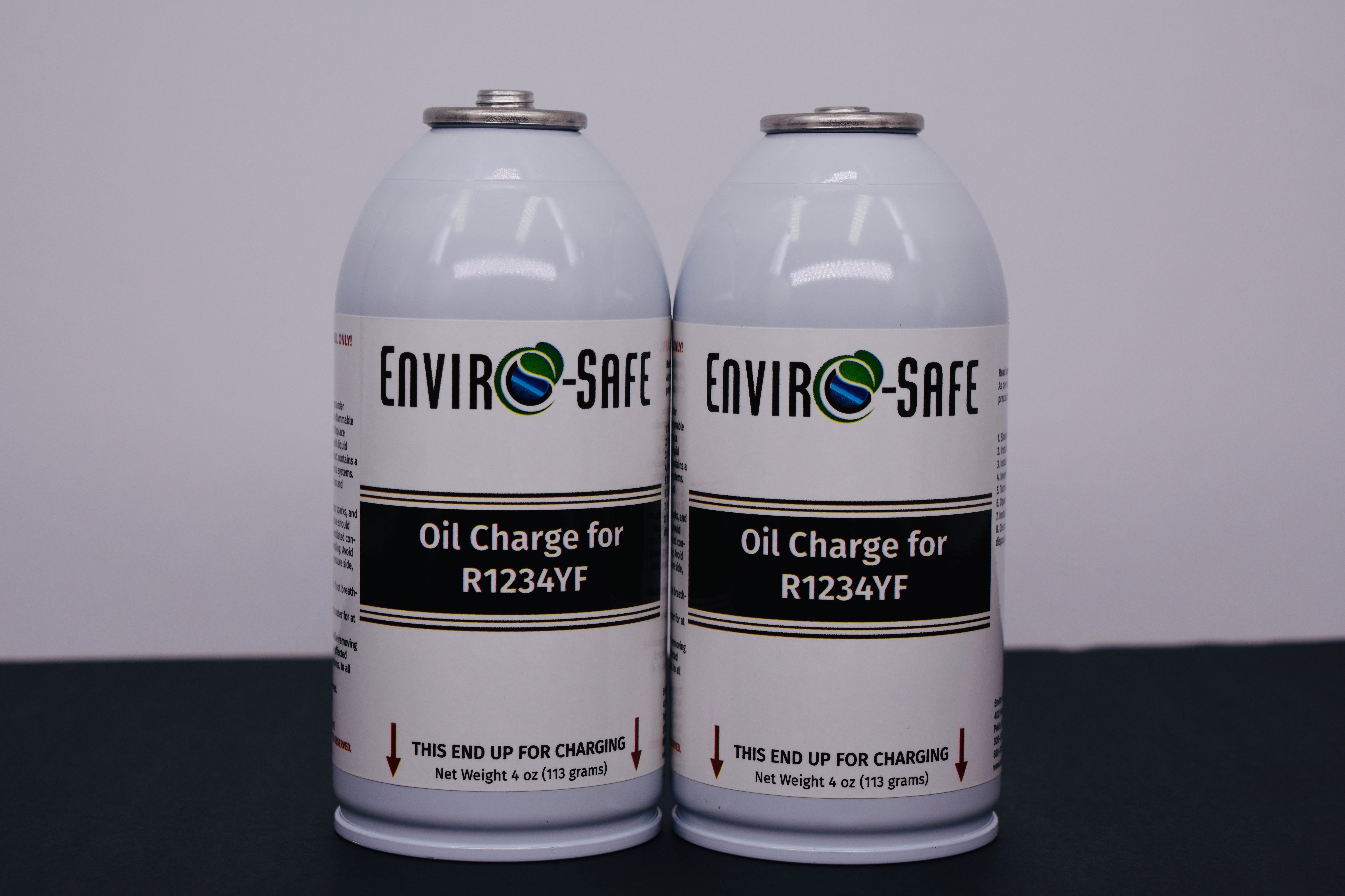 OilCharge for R1234yf Systems – 2 Can Pack – A/C Compressor Lubricant