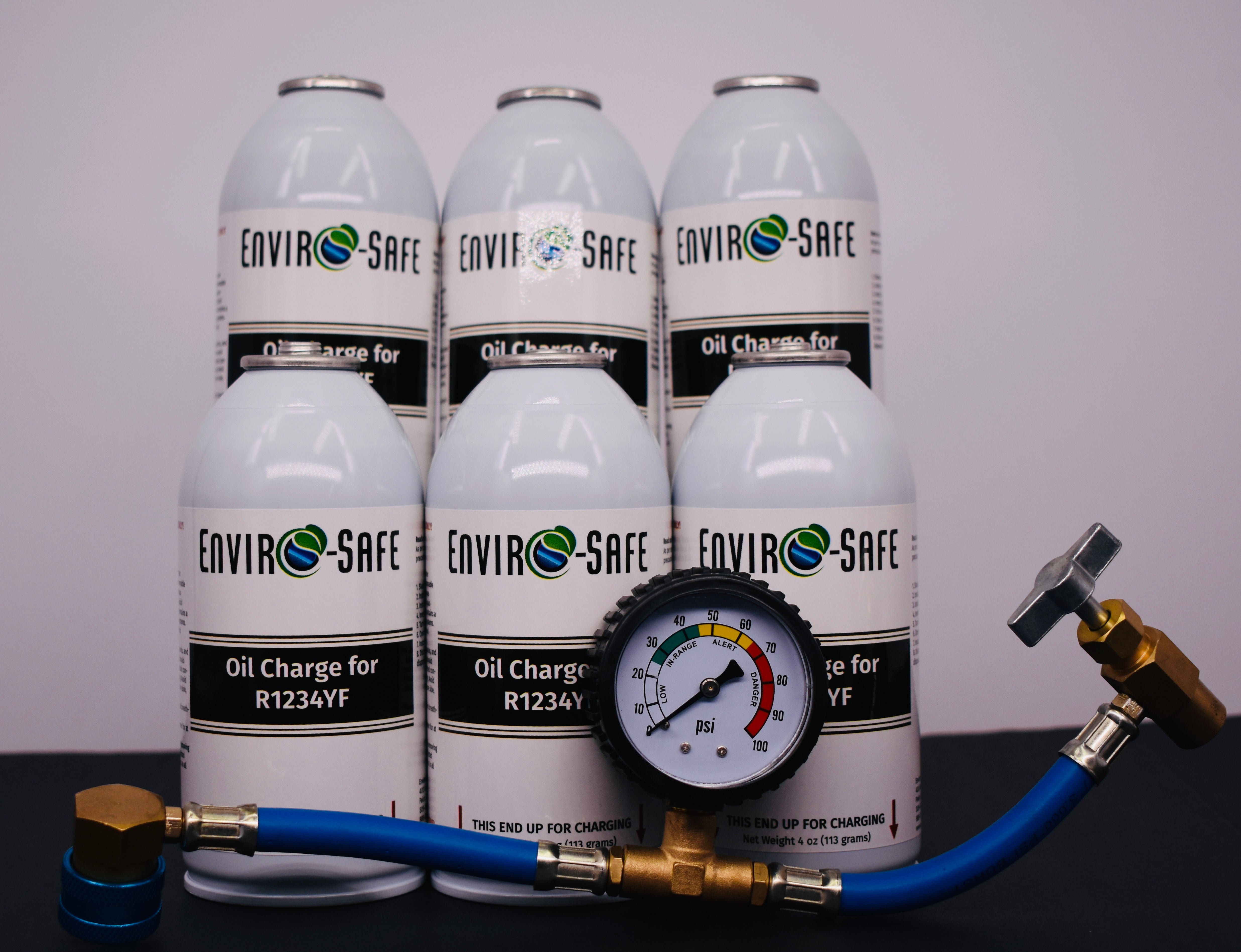 OilCharge for R1234yf Systems β 6 Can Pack β A/C Compressor Lubricant Additive