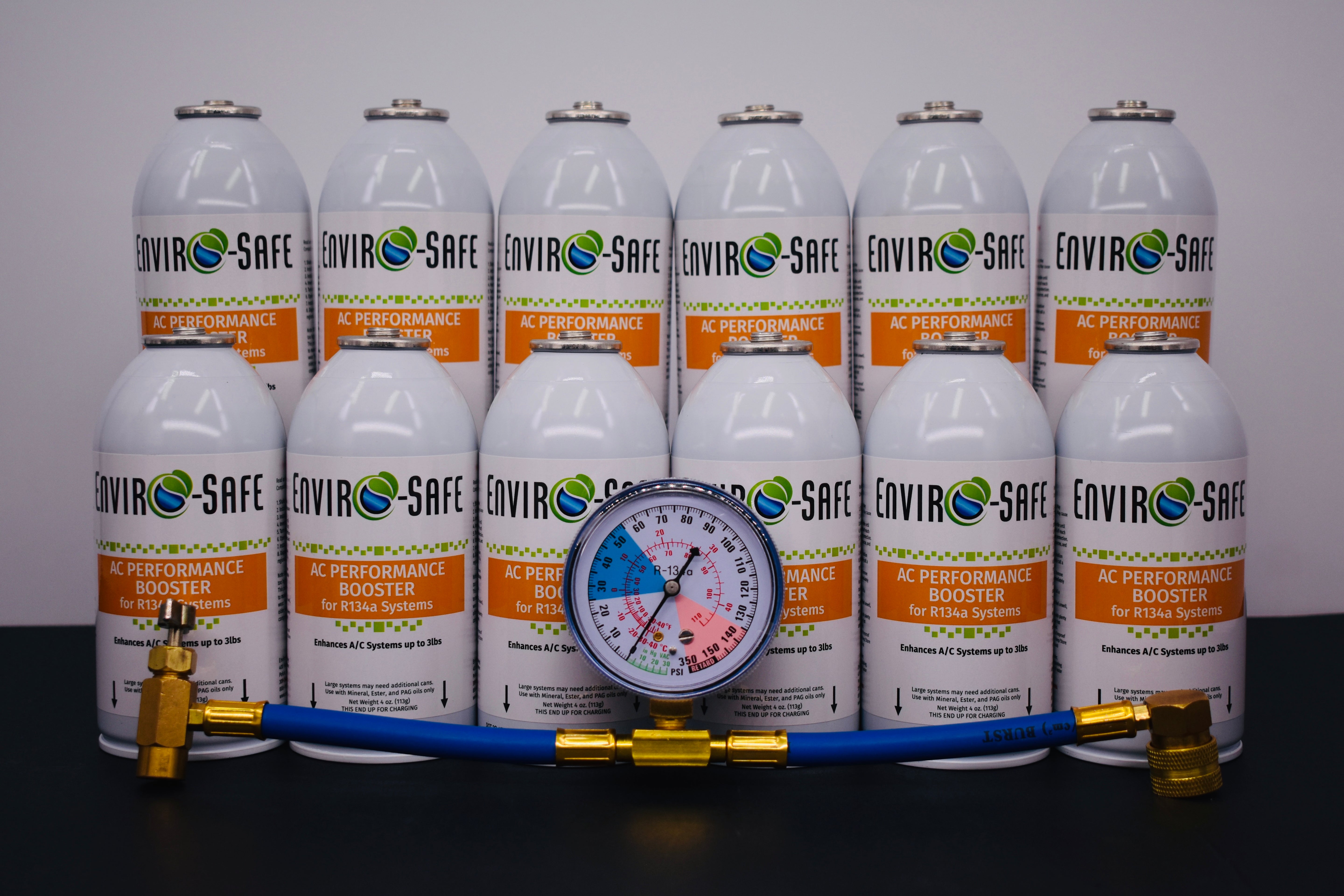 AC Performance Booster β 12 Can Pack β 4oz Can | R134a Style Top