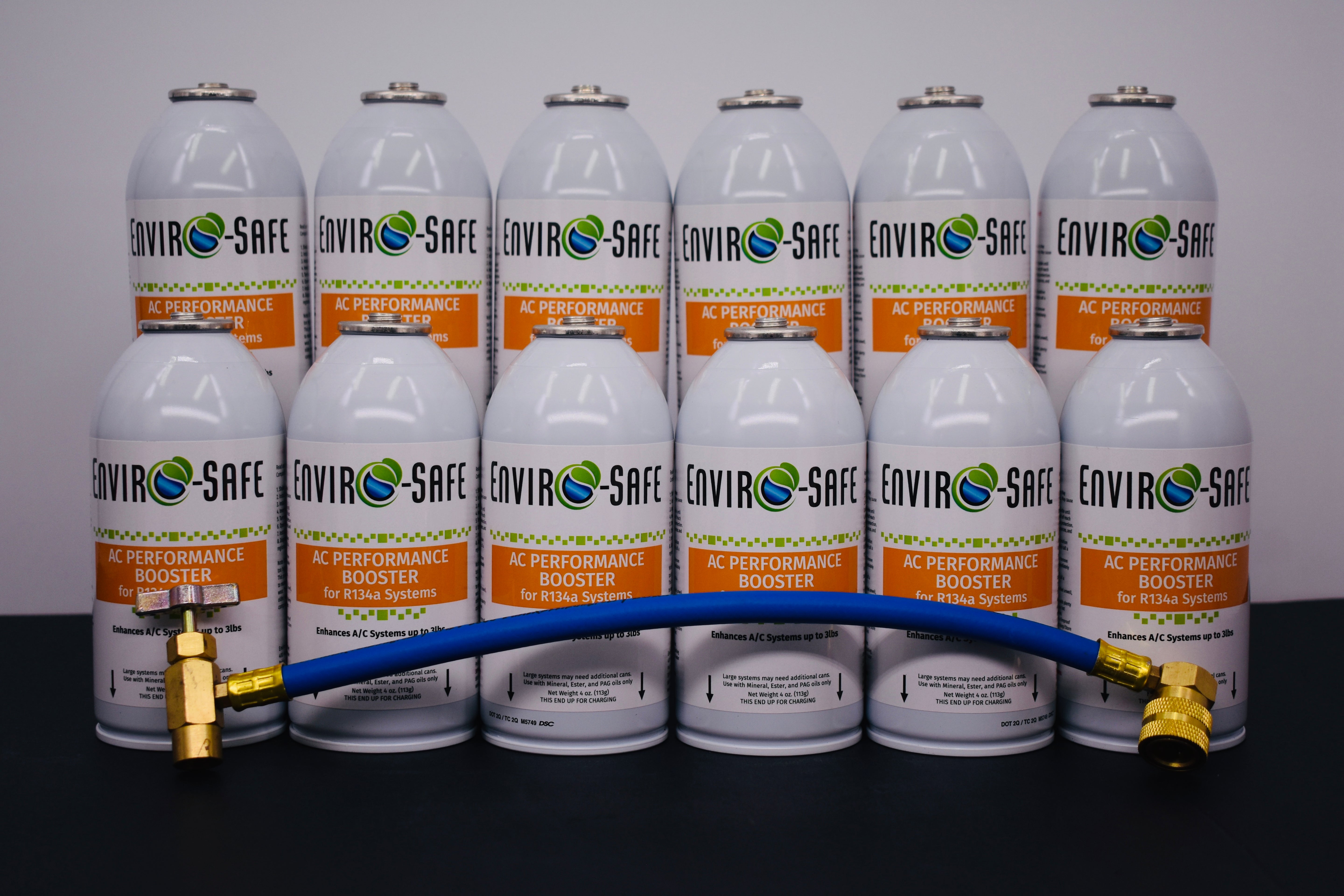 AC Performance Booster β 12 Can Pack β 4oz Can | R134a Style Top