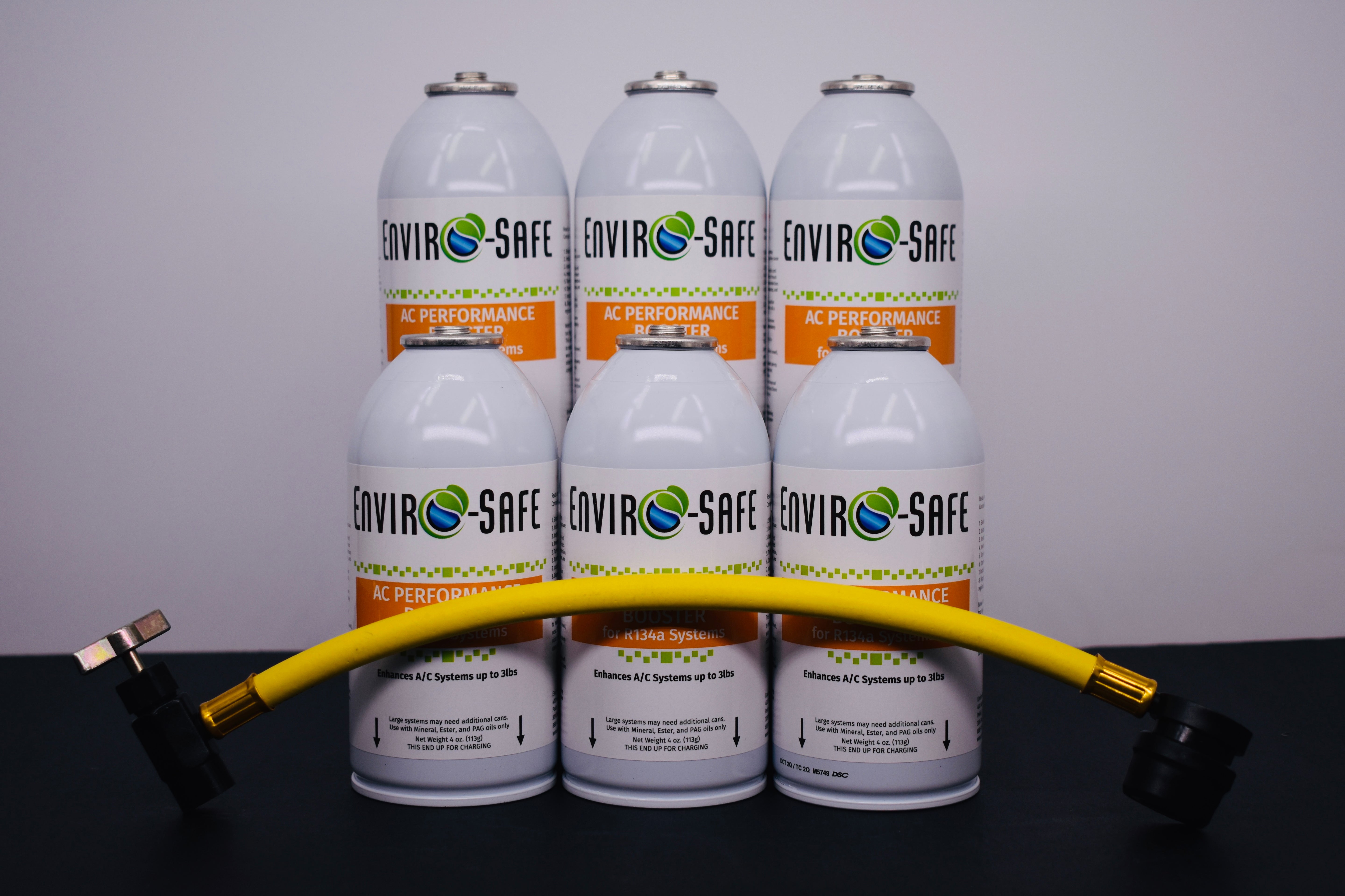 AC Performance Booster β 6 Can Pack β 4oz Can | R134a Style Top