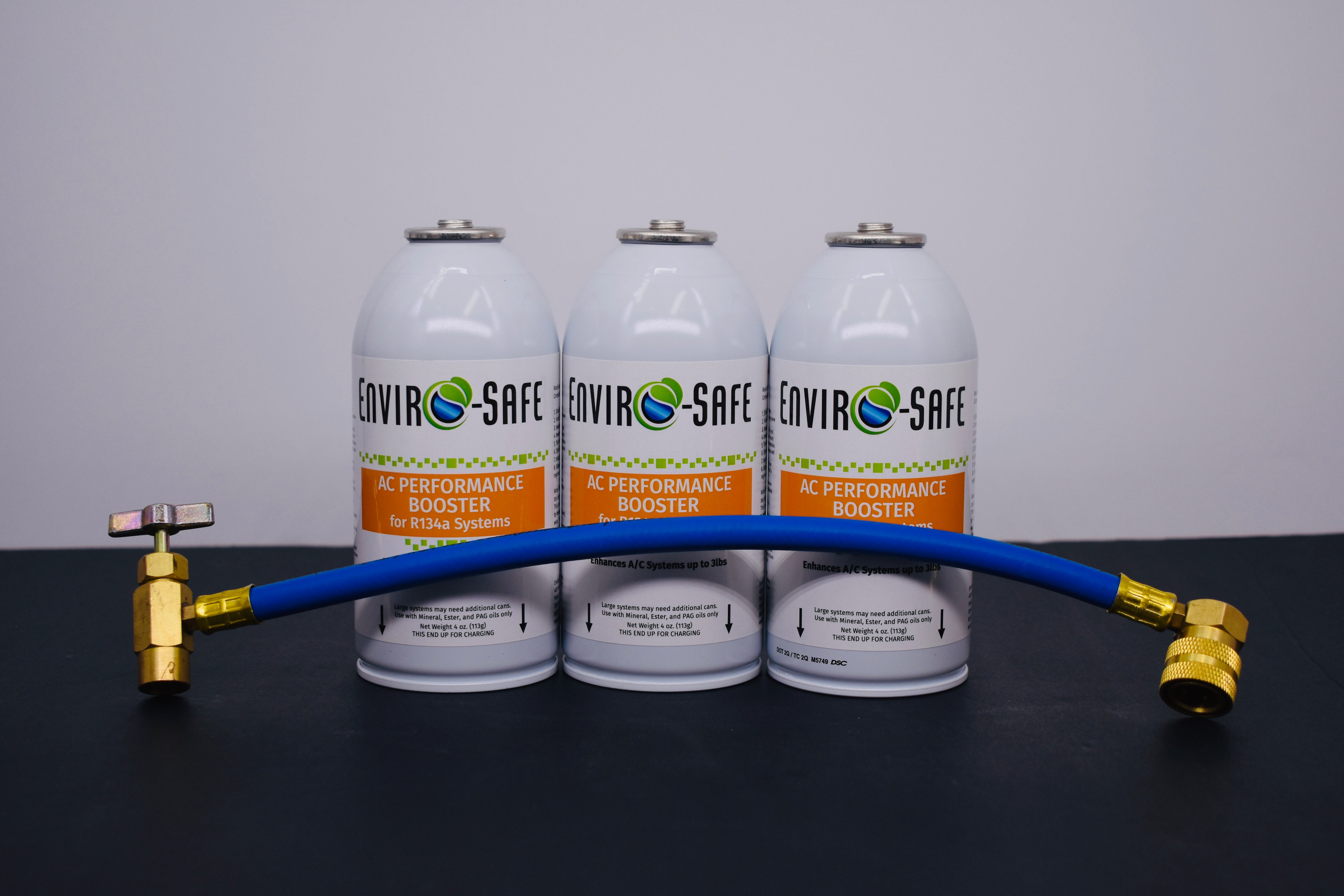 AC Performance Booster β 3 Can Pack β 4oz Can | R134a Style Top