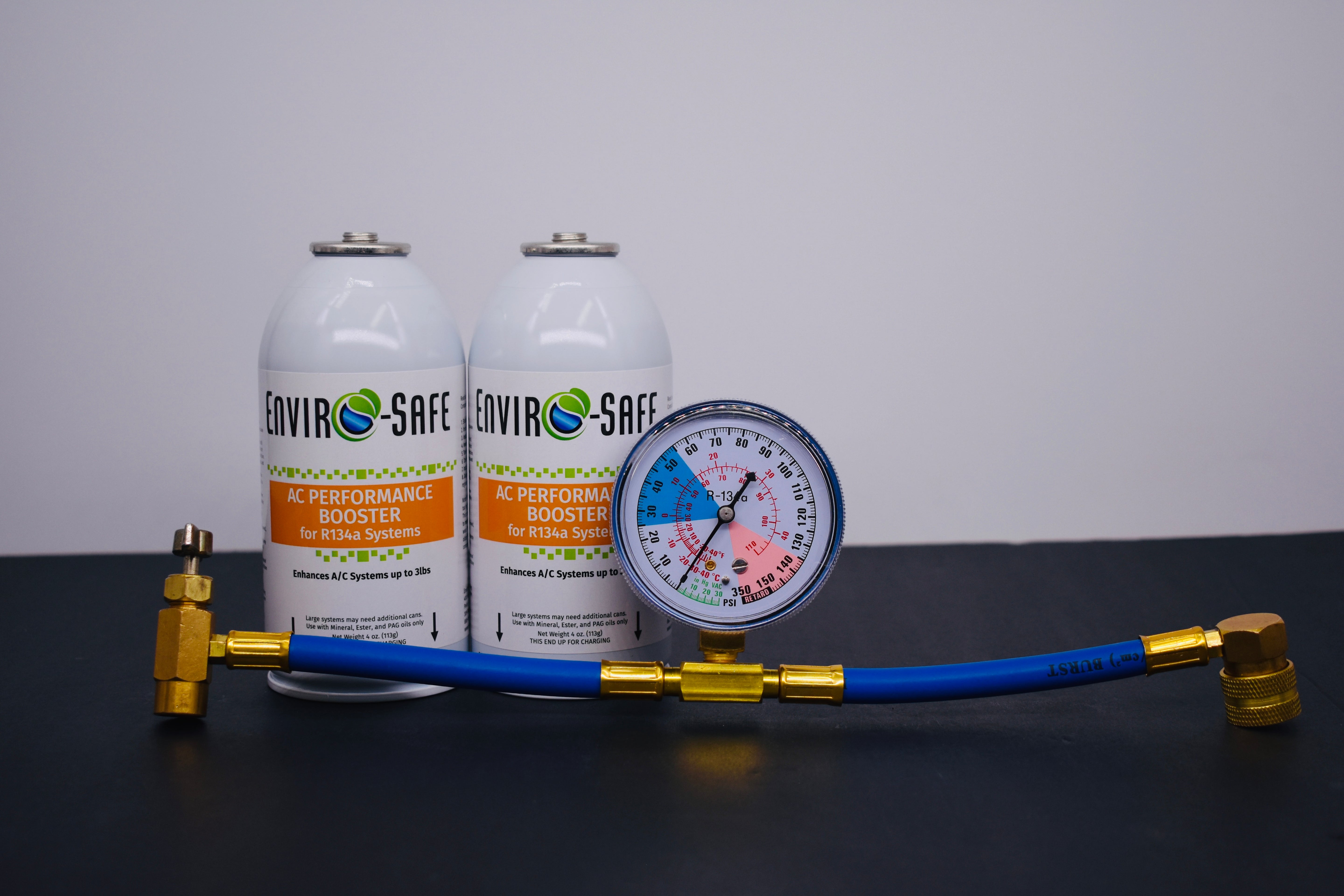 AC Performance Booster β 2 Can Pack β 4oz Can | R134a Style Top