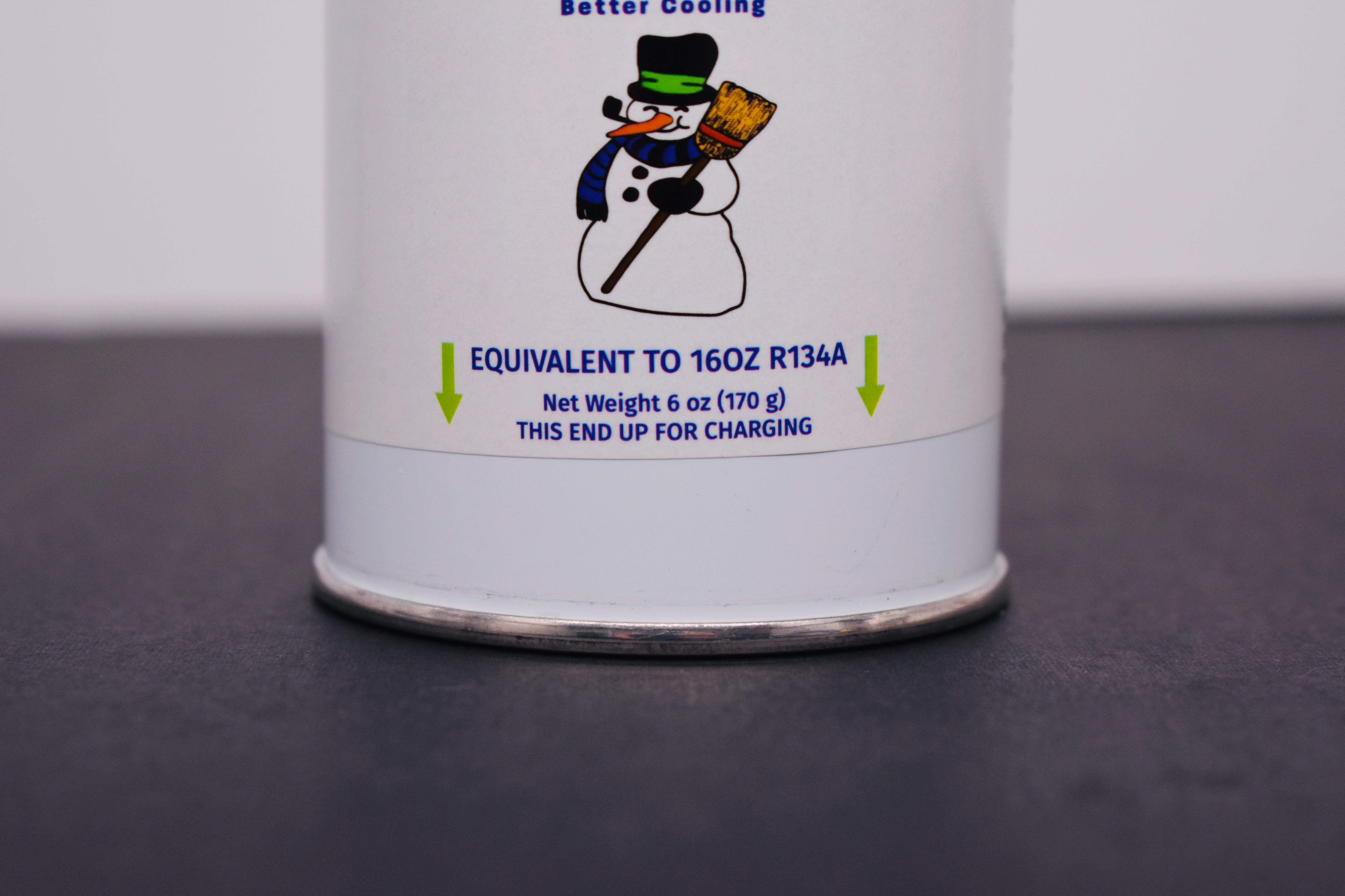 R134a Replacement Refrigerant with Dye – 4 × 6 oz Cans – Eco-Friendly A/C Recharge & Leak Detection