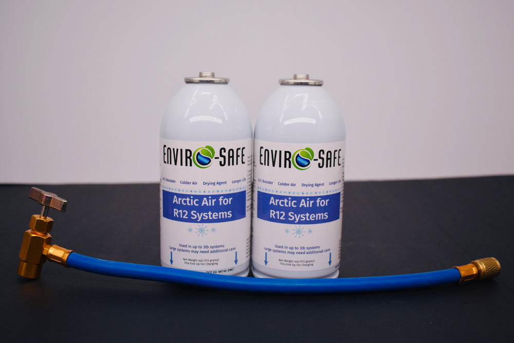 Arctic Air for R12 Systems – 2 × 4 oz Cans – A/C Booster & Moisture Remover