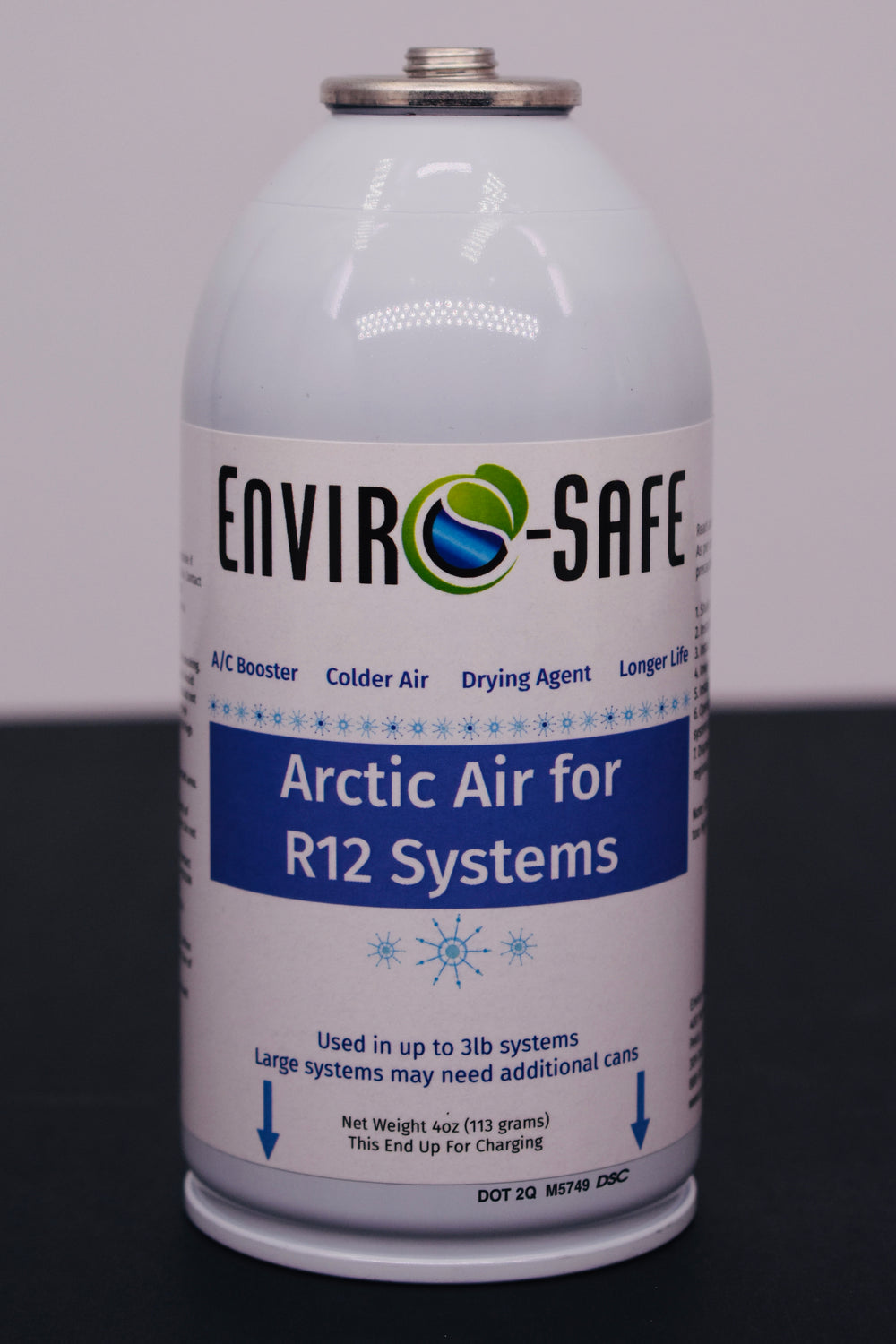 Arctic Air for R12 Systems – 12 × 4 oz Cans – A/C Booster & Moisture Remover
