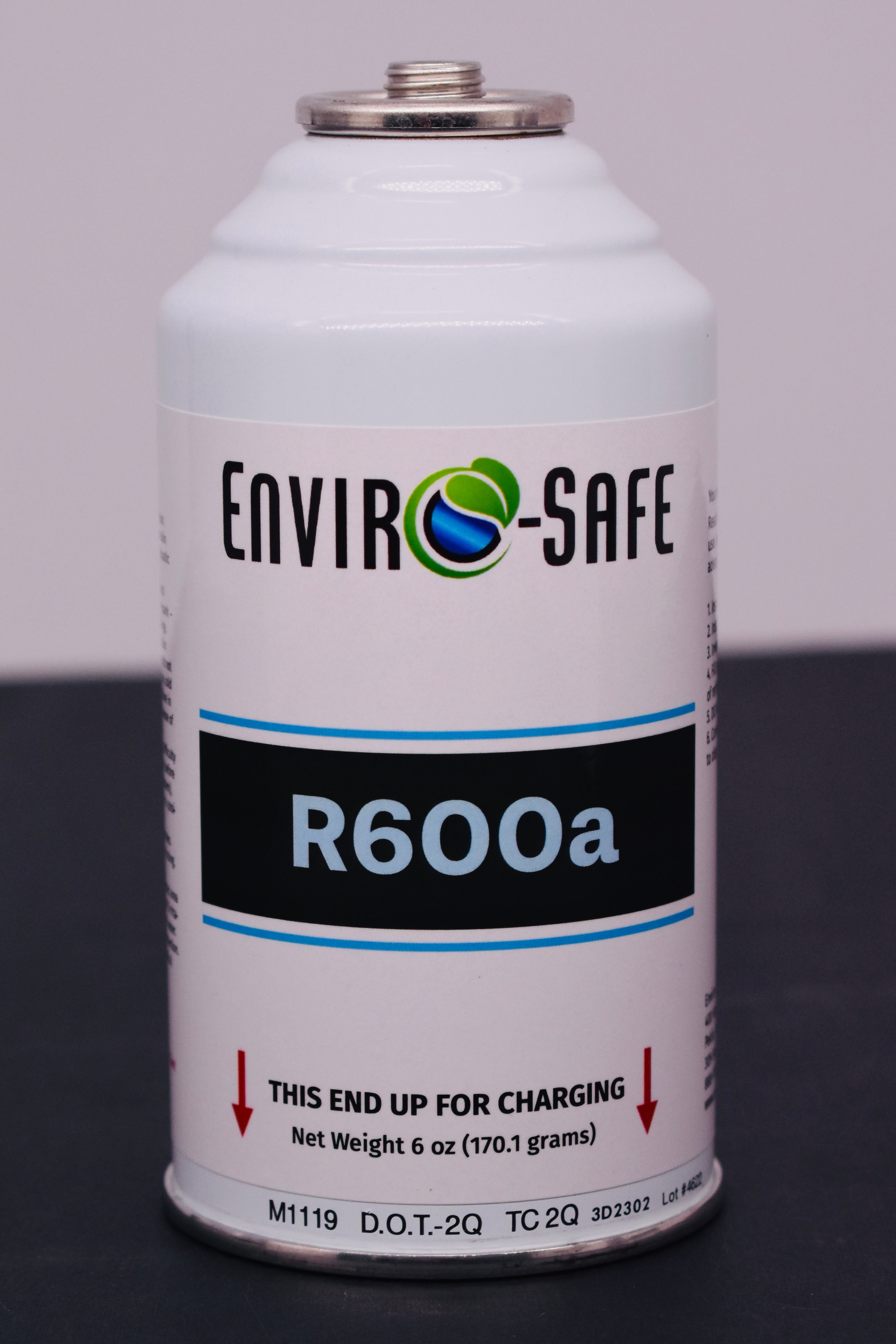 12 cans of R600a Refrigerant – 6 oz Inverted Piercing Cans, 99.7% Purity, EPA Approved