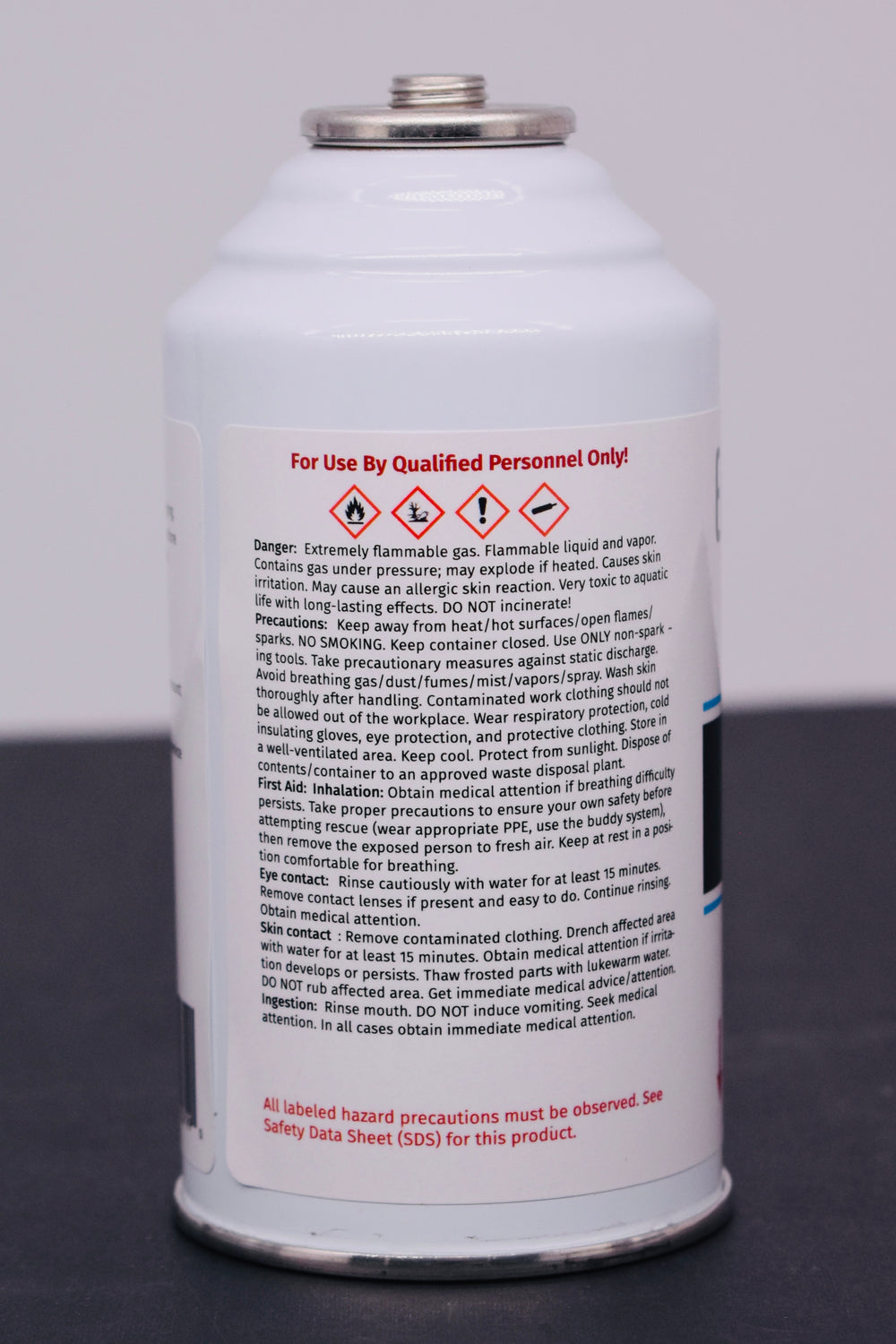 12 cans of R600a Refrigerant – 6 oz Inverted Piercing Cans, 99.7% Purity, EPA Approved