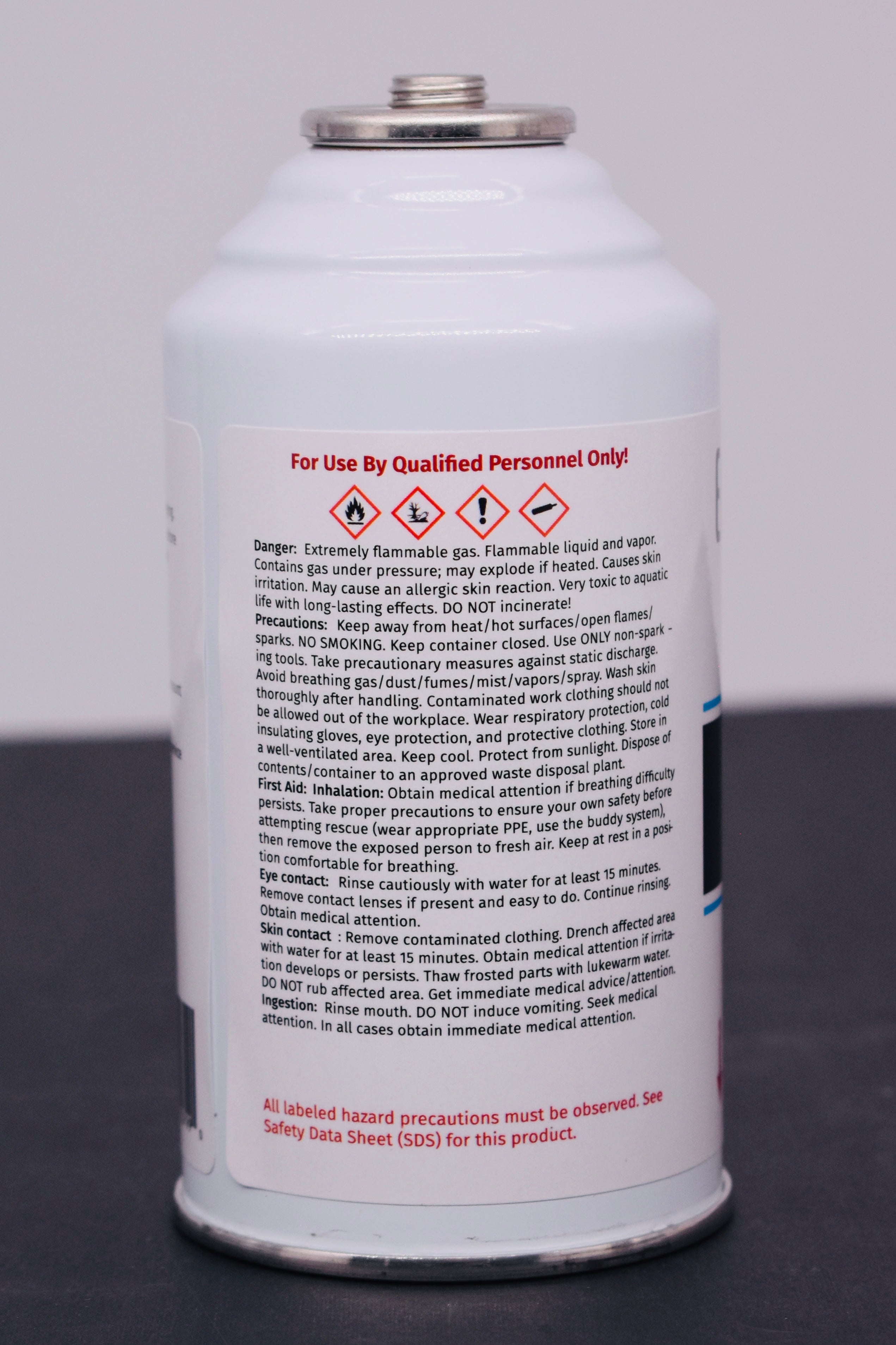 6 Cans R600a Refrigerant – 6 oz Inverted Piercing Cans, 99.7% Purity, EPA Approved