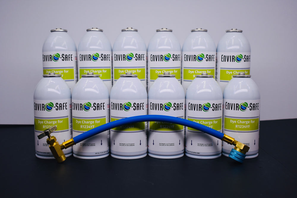 DyeCharge for R1234yf Systems – Leak Detection Dye 12 Cans