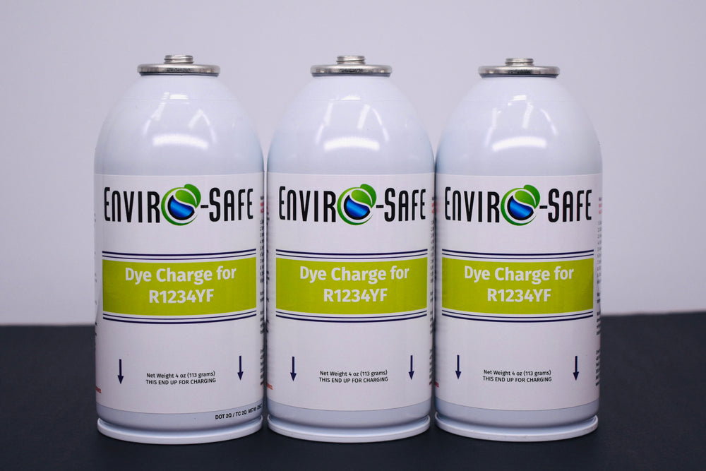 DyeCharge for R1234yf Systems – Leak Detection Dye 3 Cans