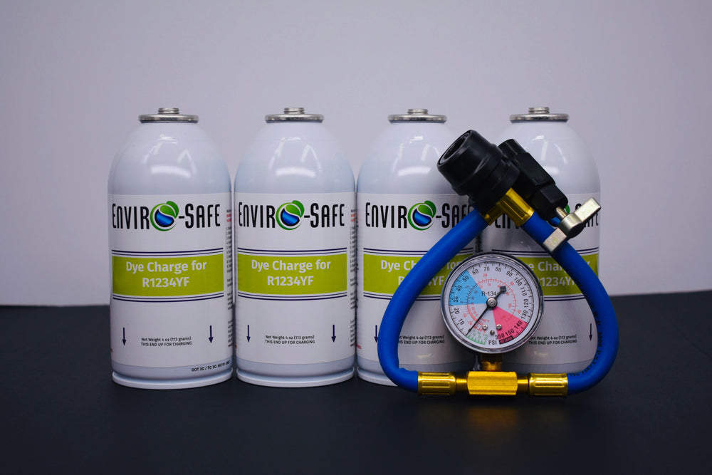 DyeCharge for R1234yf Systems – Leak Detection Dye 4 Cans