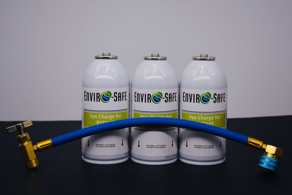 DyeCharge for R1234yf Systems – Leak Detection Dye 3 Cans