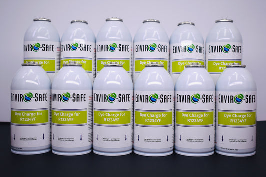 DyeCharge for R1234yf Systems – Leak Detection Dye 12 Cans