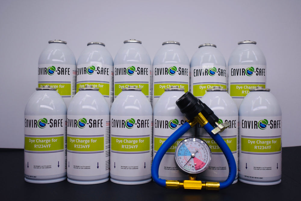 DyeCharge for R1234yf Systems – Leak Detection Dye 12 Cans