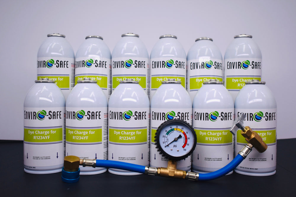 DyeCharge for R1234yf Systems – Leak Detection Dye 12 Cans