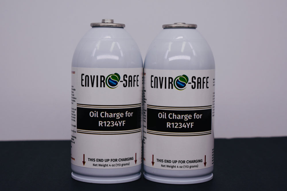 OilCharge for R1234yf Systems – 2 Can Pack – A/C Compressor Lubricant Additive