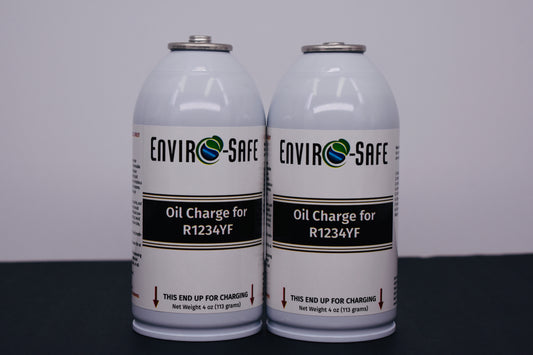OilCharge for R1234yf Systems – 2 Can Pack – A/C Compressor Lubricant Additive