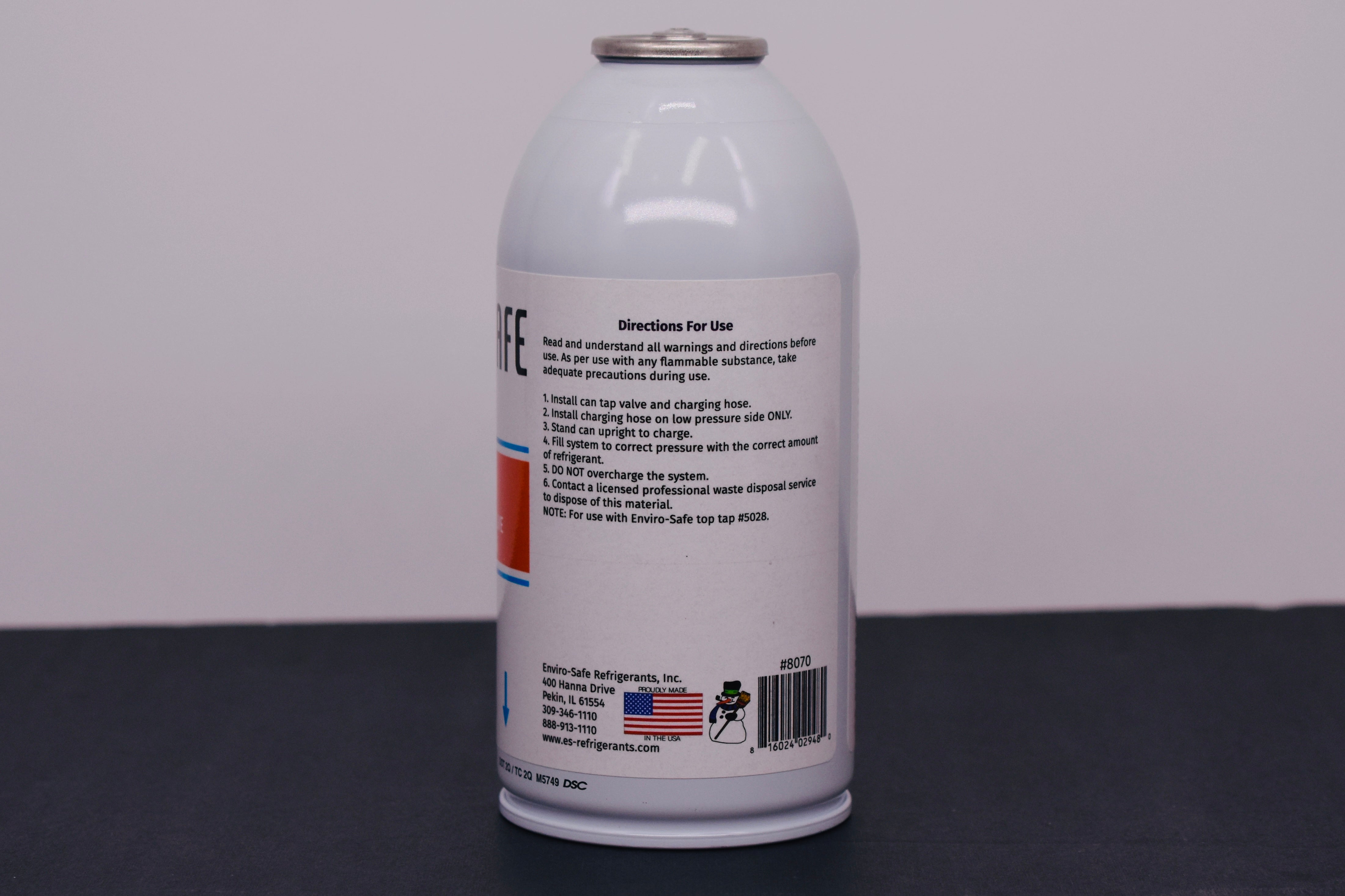 R600a Inverted Self-Sealing Valve Refrigerant – 12 Can Pack (6oz Each)