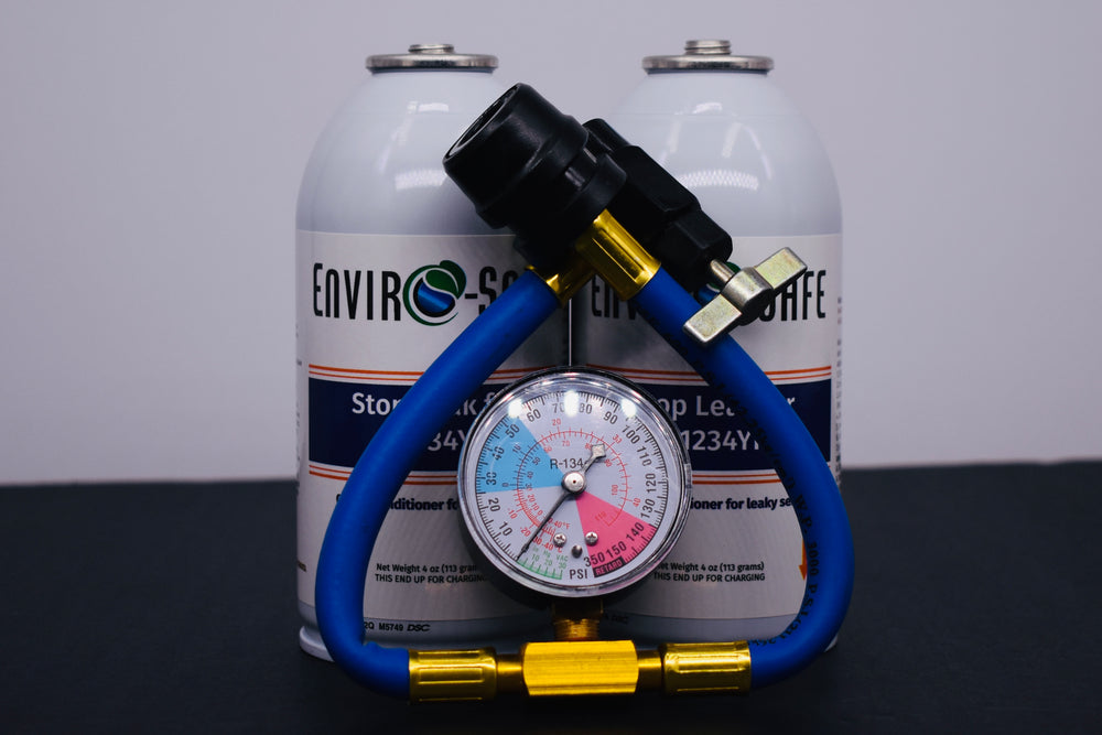 Enviro-Safe StopLeak for R1234YF Systems – 2 Cans × 4 oz – A/C Seal Conditioner & Leak Preventer