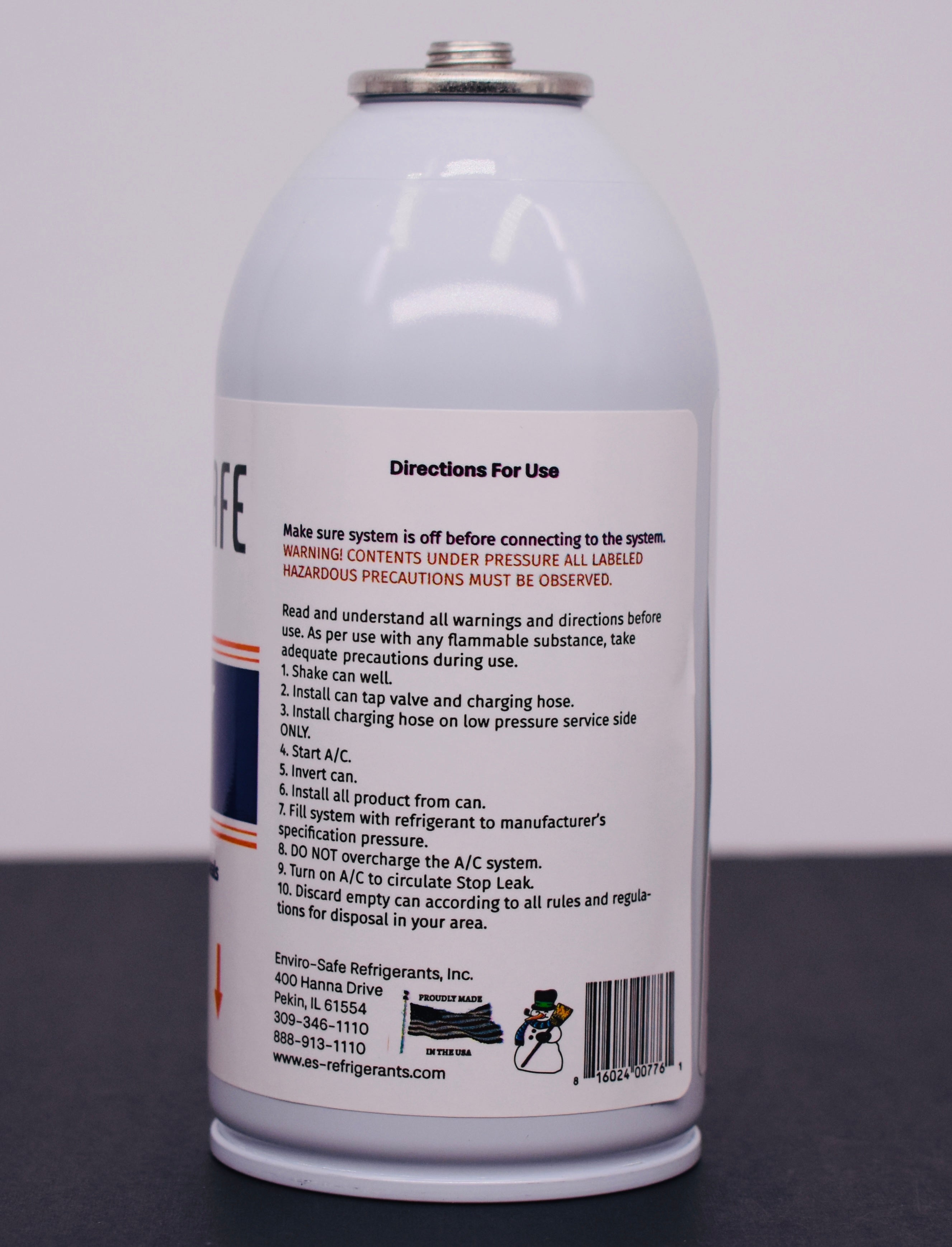 Enviro-Safe StopLeak for R1234YF Systems – 2 Cans × 4 oz – A/C Seal Conditioner & Leak Preventer