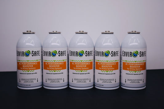 AC Performance Booster – 5 Can Pack – 4oz Can | R134a Style Top