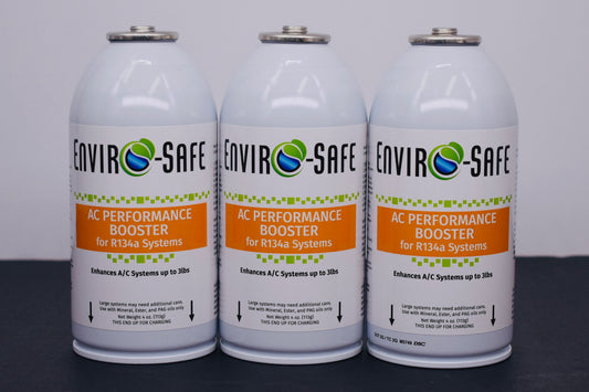AC Performance Booster – 3 Can Pack – 4oz Can | R134a Style Top