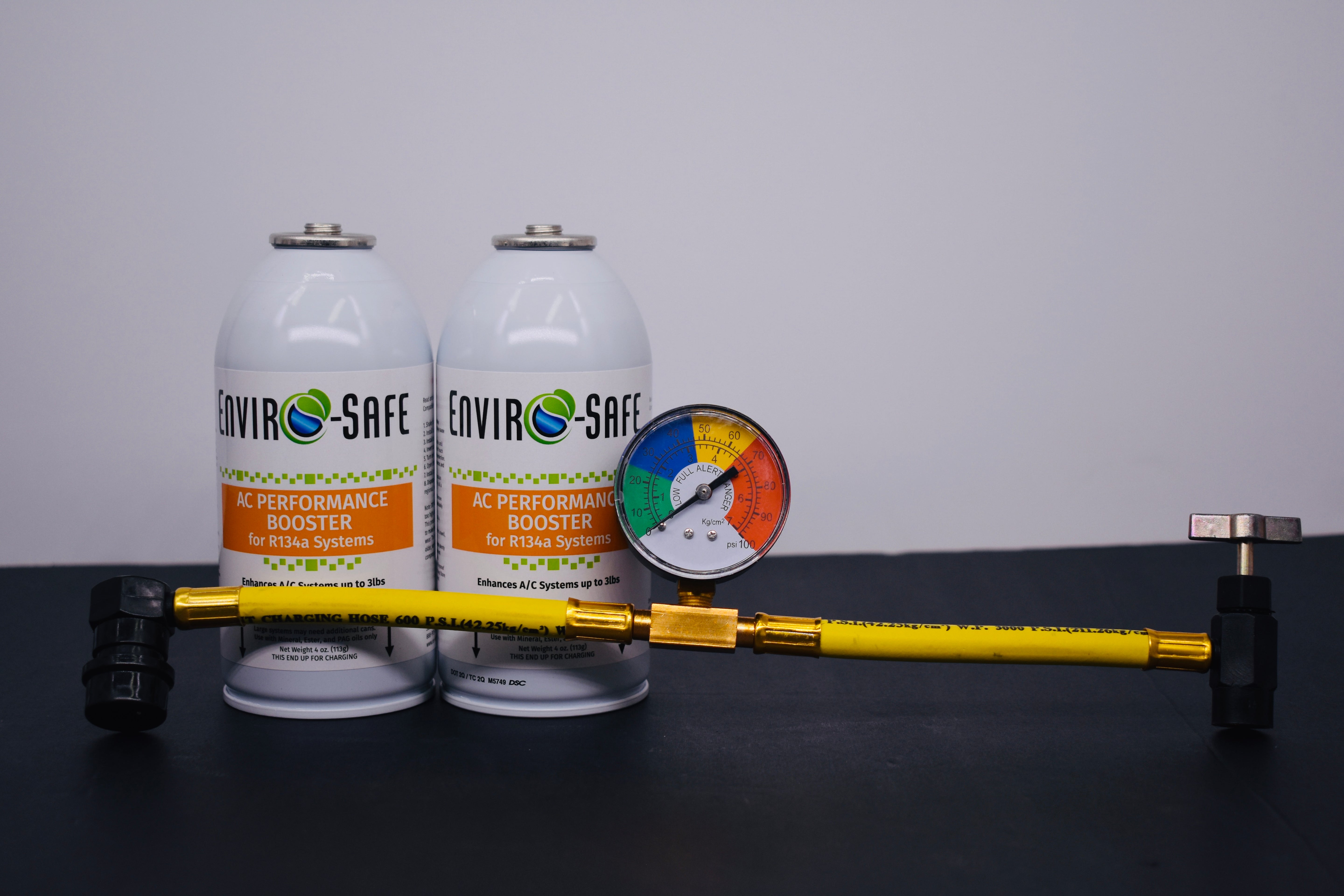 AC Performance Booster – 2 Can Pack – 4oz Can | R134a Style Top