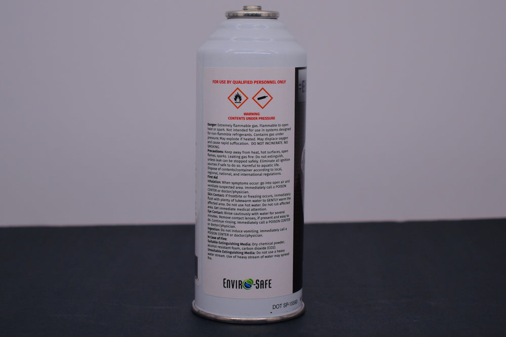 R290 Refrigerant – 8oz Can with Piercing Valve | 12-Can Pack | EPA Approved Hydrocarbon