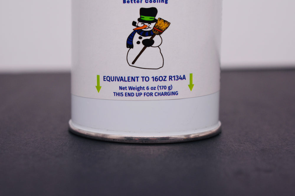 R134a Replacement Refrigerant with Dye – 10 × 6 oz Cans – Eco-Friendly A/C Recharge & Leak Detection